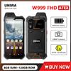 UNIWA W999 ATEX Explosion IP68 Walkie Talkie 6.3 pollici FHD Helio G99 8GB + 128GB 4400mAh Smartphone Andriod NFC ATEX Certificato