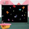 bilibili Among Us Sfondo per la fotografia Bunny Uova di Pasqua Tavola di legno vintage Fondali per decorazioni per feste di compleanno per bambini
