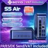 SOYO S5 Air Mini PC AMD Ryzen 5 7535HS 16GB LPDDR5 512GB M.2 SSD Windows 11 Pro AMD Radeon Graphics Mini Computer Desktop Doppia HDMI Type-C RJ45 Micro PC per Casa, Ufficio e Gaming