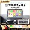 Ainavi Autoradio per Renault Clio 3 2005-2014 Wireless CarPlay Android Auto 4G Lettore multimediale GPS 2 Din Autoradio BT