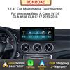BONROAD 12.3 pollici Wireless CarPlay Android Auto Multimedia Autoradio Per Mercedes Benz A CLA GLA Classe W176 C117 X156 2013-2018