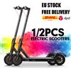 NONE Monopattino elettrico da 350W per adulti e ragazzi, autonomia massima 30 km, velocità massima 30 km/h, controllo tramite APP, freno elettrico + freno a disco, luce LED