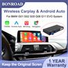 BONROAD Decoder Box Wireless CarPlay per BMW G01 G02 G11 G12 G20 G21 F49 F39 con supporto sistema EVO, Android Auto, Mirror Link e Navigazione