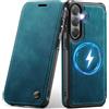 CaseMe Custodia a Portafoglio in Pelle CaseMe con Blocco RFID per Samsung Galaxy S26 Ultra S25 Plus S24 FE S23+ S22 S21, Compatibile con Cover Flip per Telefono