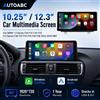 Autoabc Schermo Touch Wireless 10.25'' con Carplay e Android Auto per BMW Serie 1 2 3 4 F20 F21 F22 F30 F31 F32 F33 Mirror Link Airplay