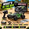ZNLYRION SG118PRO Auto RC Fuoristrada 1:18 4WD, 47KM/H Alta Velocità, Motore a Spazzole in Carbonio, Telecomando 2.4GHz, Monster Truck con Telaio in Alluminio, Luci LED, Batteria Singola, RTR,