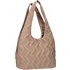 Zwei CLEO CL100 - Borsa shopper da donna, 9 litri, in nylon leggero, stile casual, imbottita con cerniera e scomparti interni, realizzata in nylon riciclato