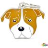 My Family - Medaglietta Cane American Staffordshire Terrier Varie Colorazioni