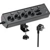 KEMELO PD 30W Ciabatta Multipresa, 6 Prese di Corrente e 3 USB con Interruttore | 2M Ciabatta Elettrica with Protection, Multipresa Elettrica per Scrivania, Ufficio, Casa
