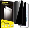 Viojrlra Privacy Pellicola Protettiva per Samsung Galaxy S21 Plus/S21+ 5G Vetro Temperato,Anti-Spy Durezza 9H Ultra Resistente Anti Graffio Anti-Impronte Vetrino Protettivo,Senza Bolle,HD,2 Pezzi