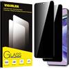 Viojrlra Privacy Pellicola Protettiva per Xiaomi Redmi Note 12 Pro 4G/5G Vetro Temperato,Anti-Spy Durezza 9H Ultra Resistente Anti Graffio Anti-Impronte Vetrino Protettivo,Senza Bolle,HD,2 Pezzi