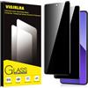 Viojrlra Privacy Pellicola Protettiva per Xiaomi Redmi Note 13 Pro Plus/Pro+ 5G Vetro Temperato,Anti-Spy Durezza 9H Resistente Anti Graffio Anti-Impronte Vetrino Protettivo,Senza Bolle,HD,2 Pezzi