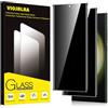 Viojrlra Privacy Pellicola Protettiva per Samsung Galaxy S23 Ultra 5G Vetro Temperato,Anti-Spy Durezza 9H Ultra Resistente Anti Graffio Anti-Impronte Vetrino Protettivo,Senza Bolle,HD,2 Pezzi