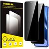 Viojrlra Privacy Pellicola Protettiva per Google Pixel 10A 5G Vetro Temperato,Anti-Spy Durezza 9H Ultra Resistente Anti Graffio Anti-Impronte Vetrino Protettivo,Senza Bolle,HD,2 Pezzi