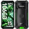OUKITEL WP23S Rugged Smartphone 10600mAh, 6,52" HD+ Cellulare Antiurto | Android 15 Telefono Indistruttibile 16GB+64GB/1TB, Fotocamera 13MP, Impermeabile IP68/IP69K, 4G Dual SIM/OTG/NFC/Face ID/GPS