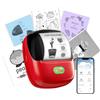 ORGSTA S002 Etichettatrice Bluetooth Portatile Mini Stampante Autoadesive | 2000 mAh Termica Portatile Stampa Printer per Casa Ufficio, Scuola, Giocattolo Regalo Compleanno Personalizzate Lable Maker