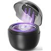 Klarsonic Pulitore Ultrasuoni, 50.000 Hz Ultrasonic Cleaner 250 ml Dental Pod Con 6 Lampade UV Per Bite Bruxismo, Bite Notturno, Protesi Dentale, Allineatore Dentale, Apparecchio Denti E Gioielli