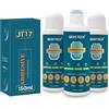 DERUC Colla per stampante 3D, JT17, 150 ml, confezione da 3, perfetta adesione della stampante 3D, formula solubile in acqua, colla per stampa 3D, compatibile con PLA, ABS, filamento PETG