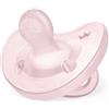Chicco PhysioForma - Succhietto Gommotto 2-6M Soft in Silicone Rosa, 1 Pezzo