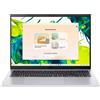Acer Aspire Go 16 (16", 256 GB, 8 GB, DE, Intel Core i3-1305U), Notebook, Argento