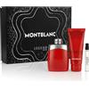 Montblanc Legend Red SET1 Pacco regalo eau de parfum 100 ml + eau de parfum 7,5 ml + gel doccia 100 opzione Star Triple-Line Cover