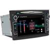 Awesafe Autoradio DVD/CD da 7 pollici per Opel Astra, Corsa, Vectra, Zafira (2004-2011) - con Bluetooth, predisposizione per GPS, DAB+ e compatibile con i comandi al volante