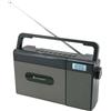 Soundmaster RCD1170SW, Portatile, Analogico, FM, 2,5 W, con jack da 3,5 mm, colore grigio