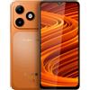 Krüger&Matz Smartphone Kruger&Matz Flow 12, 4 GB di RAM / 64 GB di memoria, batteria da 5000 mAh, NFC, colore arancione, con custodia protettiva e vetro protettivo per lo schermo