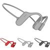 OEM Auricolari sportivi wireless Bluetooth - Grigio - Con microfono - Ideali per fitness, ciclismo, corsa, motociclismo