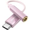 Benfei Adattatore USB-C a jack da 3,5 mm BENFEI, cavo adattatore audio USB-C a Aux con chip DAC, compatibile con Samsung