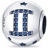 TINSLO Bead Charm Ciondolo Argento Sterling 925 con Cubic Zirconia Pendenti per Pandora Braccialetti, Compatibile con Braccialetti e Collane europei