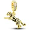 TINSLO Bead Charm Ciondolo Argento Sterling 925 con Cubic Zirconia Pendenti per Pandora Braccialetti, Compatibile con Braccialetti e Collane europei