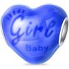 TINSLO Bead Charm Ciondolo Argento Sterling 925 con Cubic Zirconia Pendenti per Pandora Braccialetti, Compatibile con Braccialetti e Collane europei