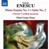 George Enescu George Enescu: Piano Sonata No. 1/Suite No. 2 (CD) Album