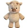PALMITESSA Peluche Che Corre Peluche mucca| 38 cm Cuscino Morbido E Soffice,Bambola Da Collezione A Forma Di Pecora In Stile Cartone Animato, Animale Di Peluche Per Uomini, Donne, Bambini E ragazzi