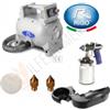Rigo Turbina Multirigo TMR140 1400 W con 2 filtri fibra 3 ugelli e pistola MRI-AS2 densimetro e VPA