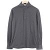 Suitsupply Uomo T-Shirt 37/38/14 1/2/15 Extra Slim Cotone Grigio Manica Polo