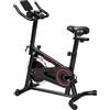 SPORTNOW Cyclette Professionale con Sella Regolabile, Volano 6kg, Nero | Aosom Italy
