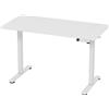 HOMCOM Scrivania Elettrica Regolabile con Display LCD 120x60 cm Bianco | Aosom Italy