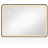 HOMCOM Specchio da Bagno LED Bluetooth Antiappannamento 100x70 cm Nero | Aosom Italy