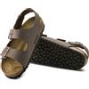 Birkenstock Sandali Milano Birko-Flor Mocca Unisex Calzata Stretta