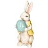 BRANDANI Happy Bunny Con Ovetto Tiffany Stoneware 10x25,5cm