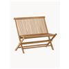 Venture Design Panca da giardino pieghevole in legno di teak Ghana - Beige