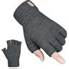 SUTIYO Guanti Senza Dita Caldi Guanti Invernali Termici in Maglia Elastici per Uomo e Donna da Sportivi Ciclismo Running Corsa Guida Lavoro