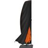Enzeno copertura ombrellone da giardino,Custodia protettiva per ombrellone,impermeabile,Ombrellone da Terrazza(280x45/81/50cm)-nero