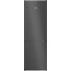Siemens iQ300, Freestanding Frigorifero congelatore inferiore, 186 x 60 cm, Acciaio Nero spazzolato AntiFingerprint, KG36NVXBG