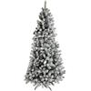 Leroy Merlin Albero di Natale artificiale innevato da parete H 180 cm x ø 110 cm