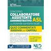 Nld Concorsi Concorso ASL Collaboratore e Assistente amministrativo. Quiz commentati per la preparazione ai concorsi 2026. Con software di simulazione