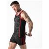 LOCKER GEAR - CANOTTA CON ACCESSO MILITARE COMPLETO ROSSA M