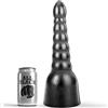 ALL BLACK - DILDO 34 CM